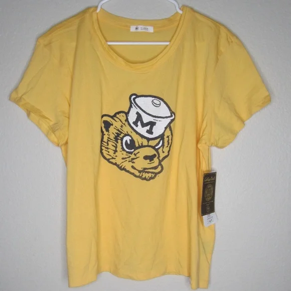 NWT MICHIGAN WOLVERINES VINTAGE PREMIER '47 FRANKIE TEE - Size XL - Picture 1 of 5